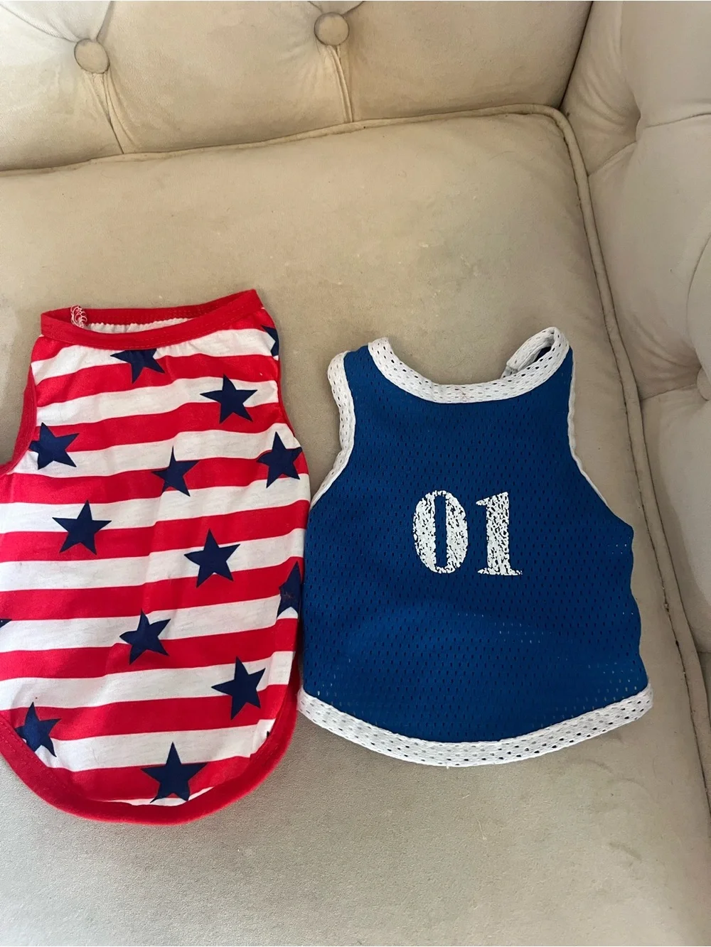 Lot of 8 Small Toy Dog Shirts Tank Tops Hoodie